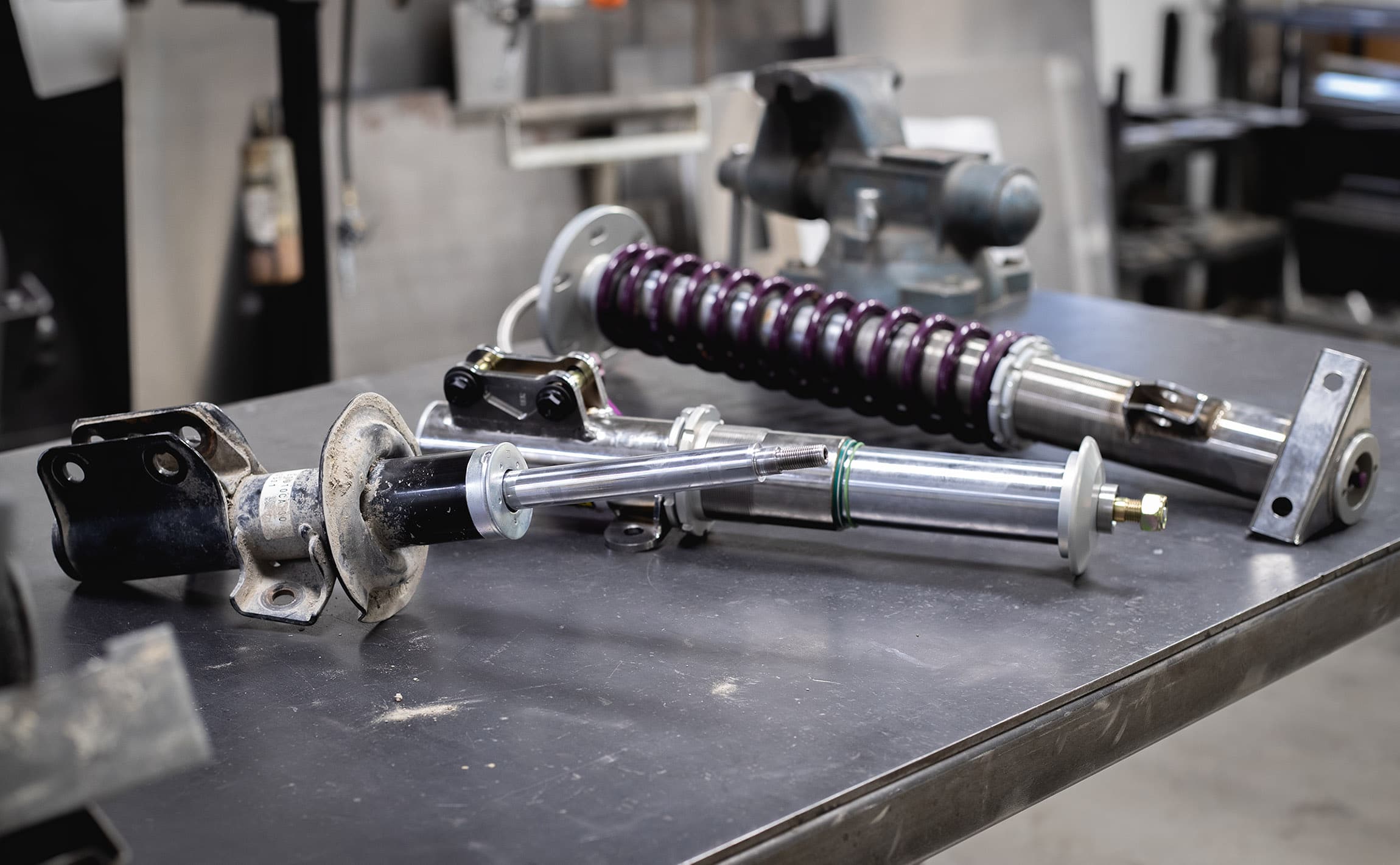 OEM vs. Reiger Rally Suspension DirtFish